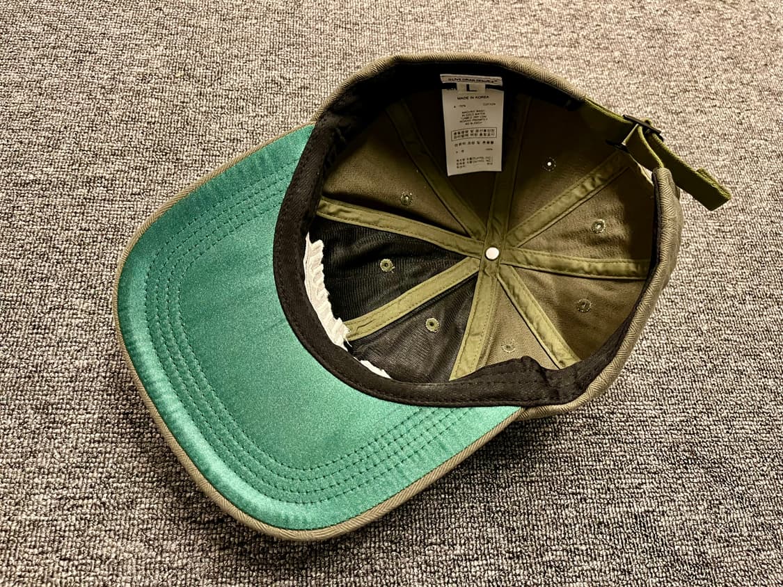 올리브드랩서비스 볼캡 카키 L  상품이미지5