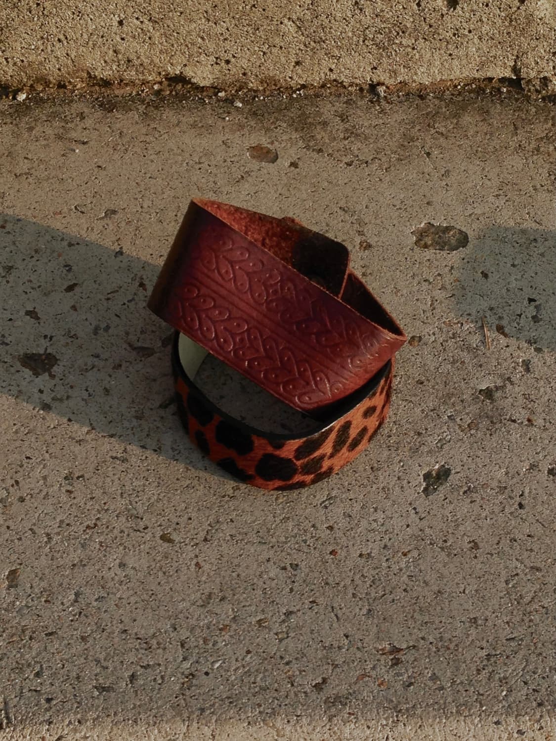 Vintage Leather bracelet 상품이미지2