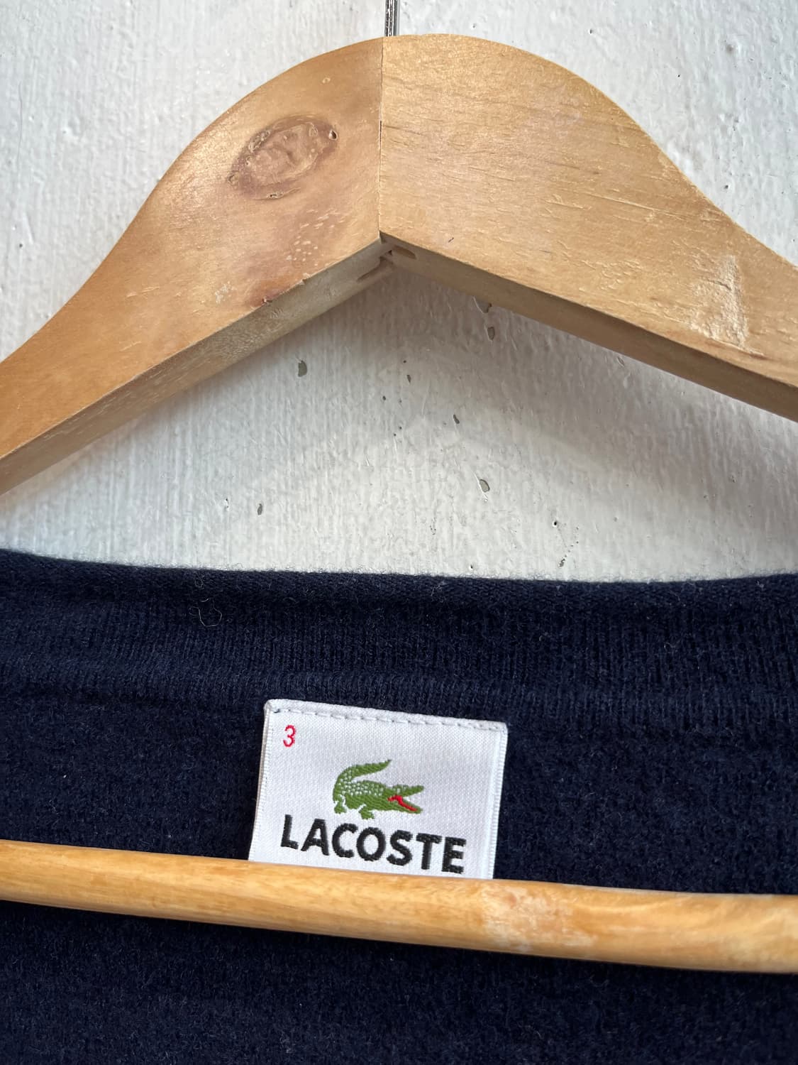 라코스테 여성 스트라이프 퓨어울 가디건 3 상품이미지4