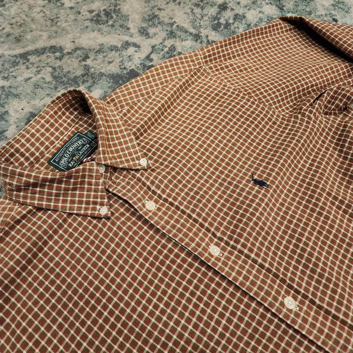 RRL전신 폴로 컨츄리 체크셔츠 상품이미지4