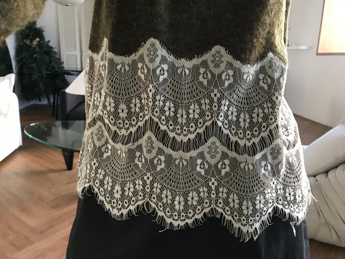 vintage lace turtle neck knit 상품이미지6