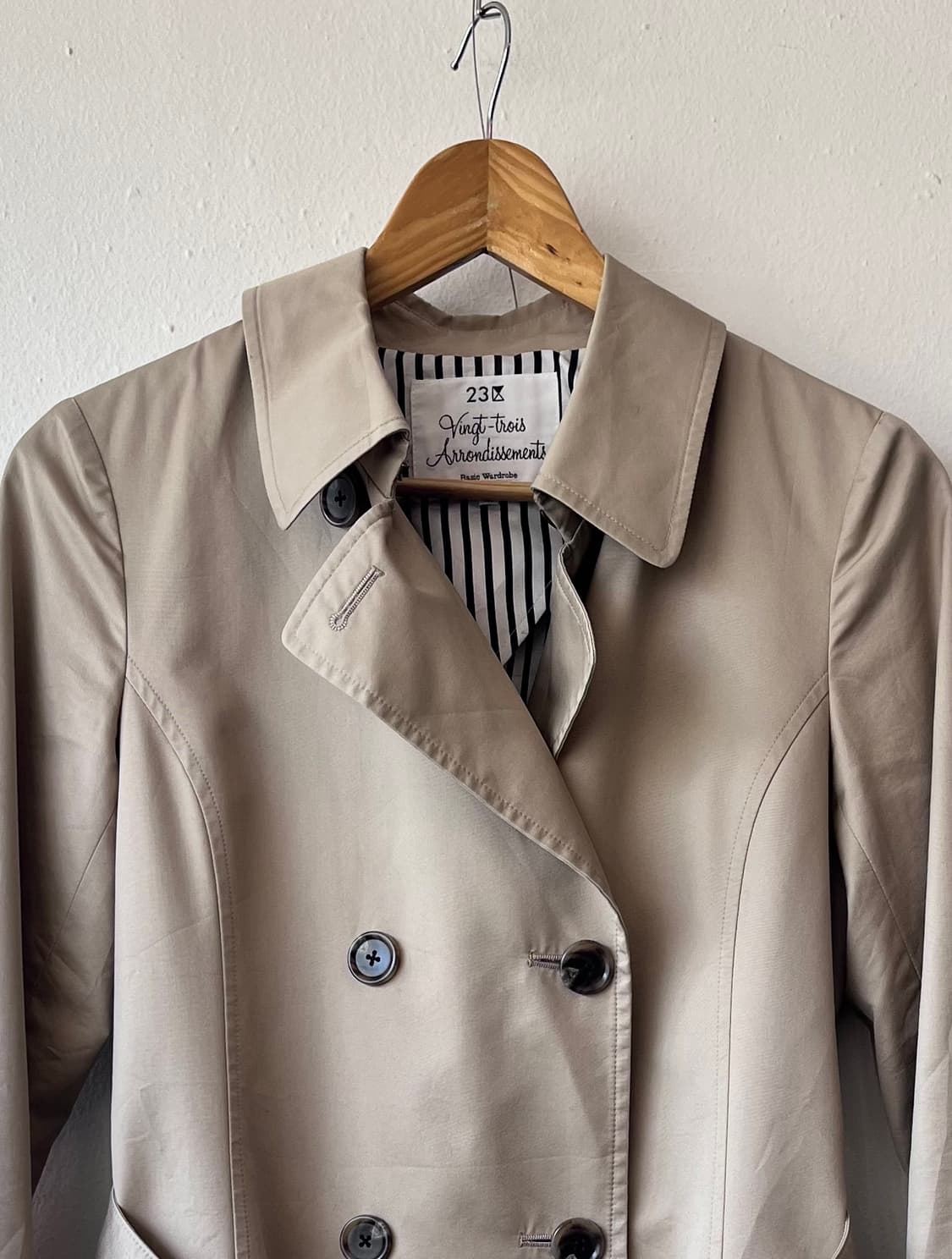 23구 여성 트렌치코트 38사이즈 상품이미지1