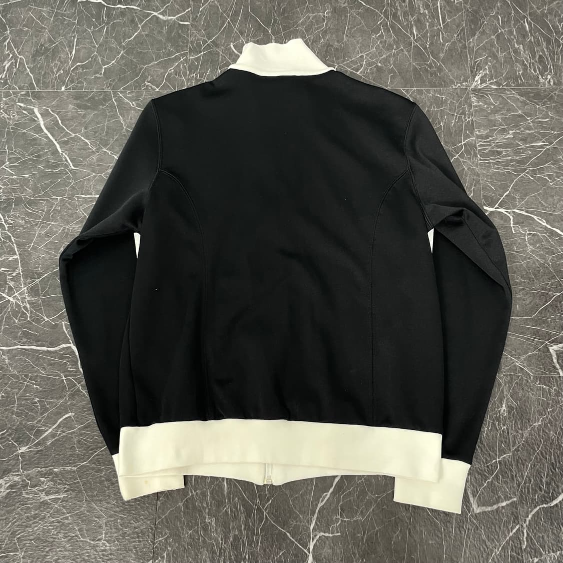 아디다스 블랙 삼선 오레오 하이넥 트랙탑 져지자켓 상품이미지4