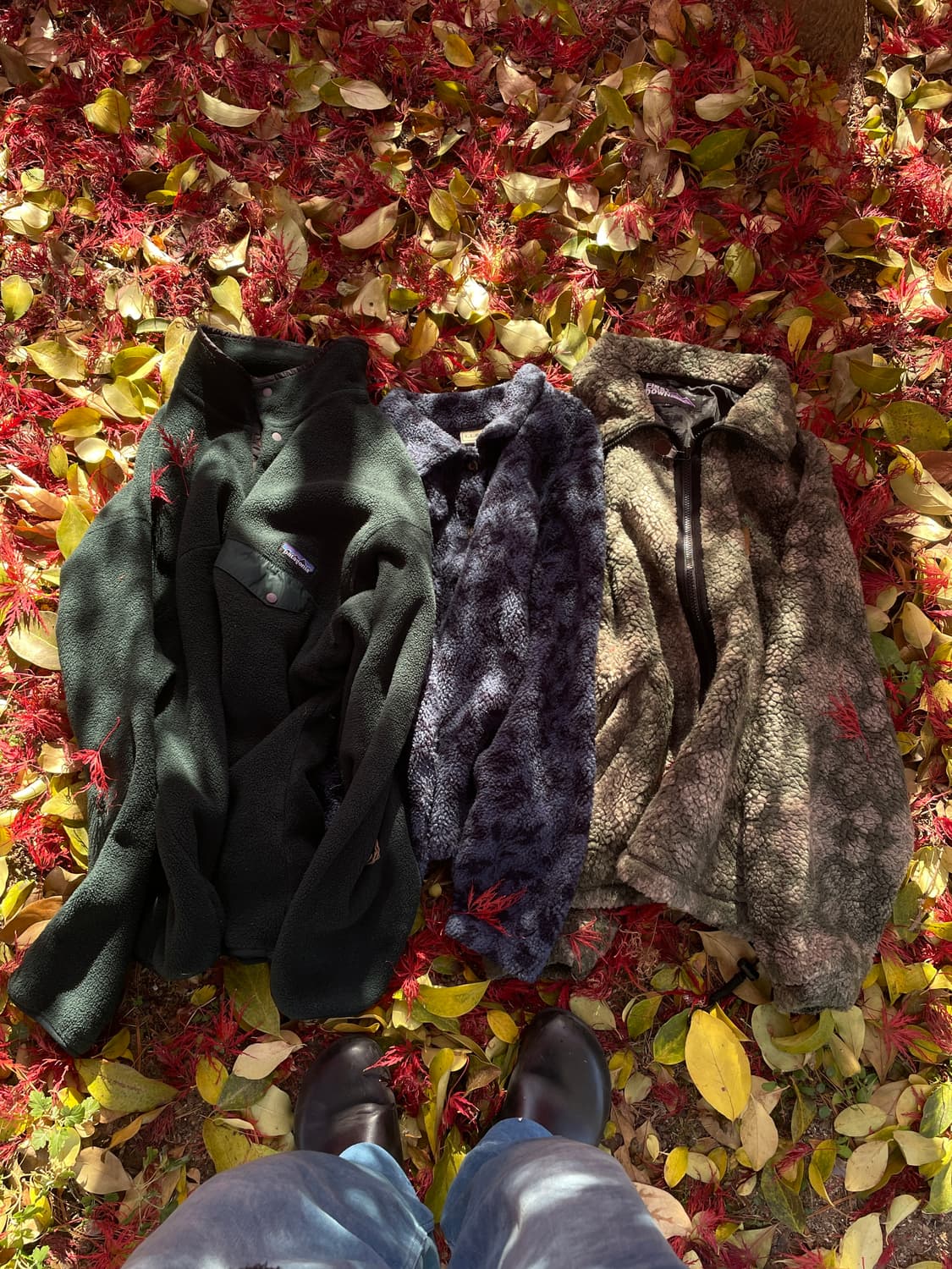 00s First Down Green Fleece JK 상품이미지1