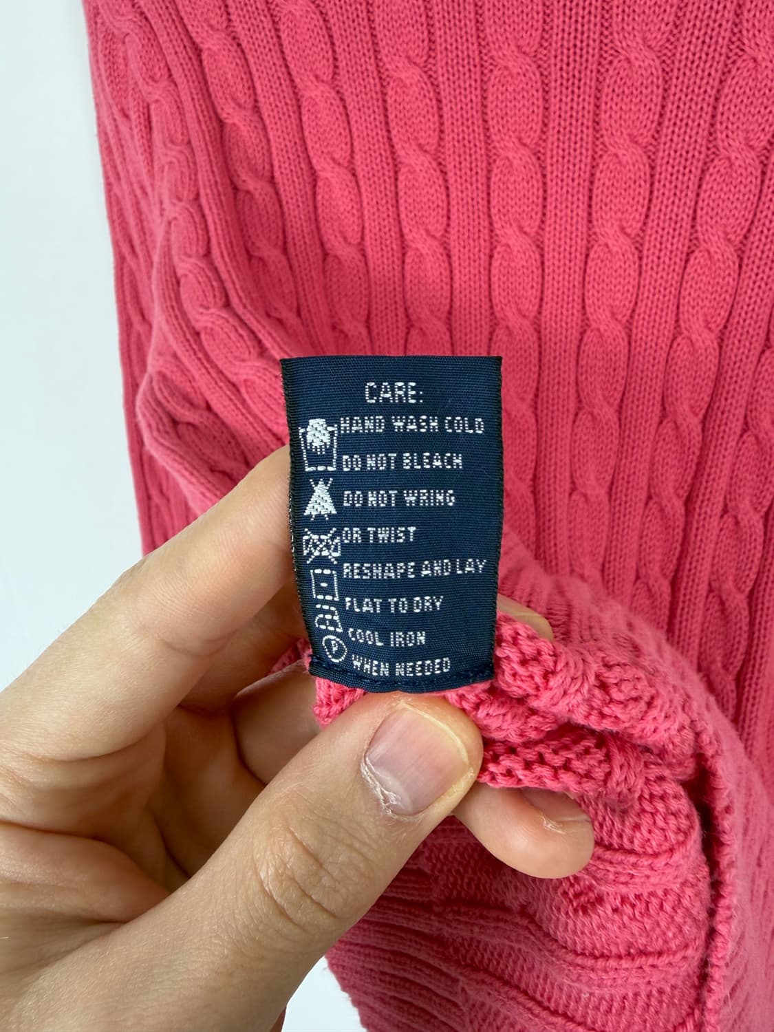 a168) 폴로랄프로렌 스포츠 포니 케이블 니트 상품이미지5