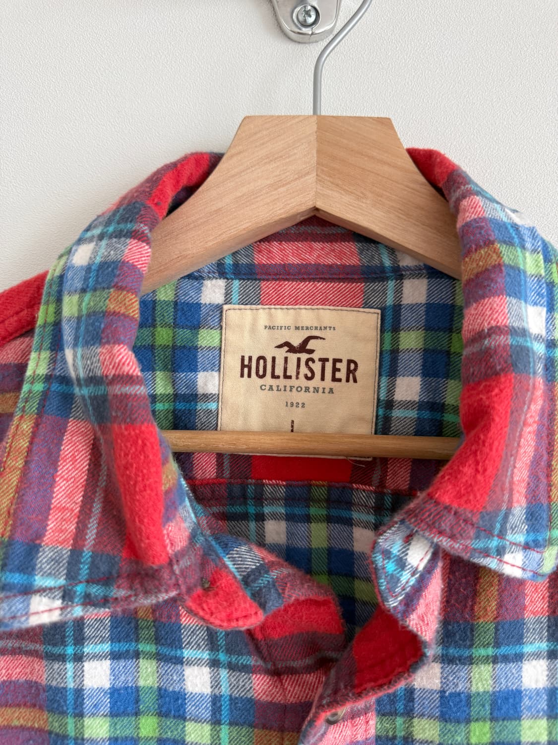 홀리스터(HOLLISTER) 플란넬 체크 셔츠 상품이미지6