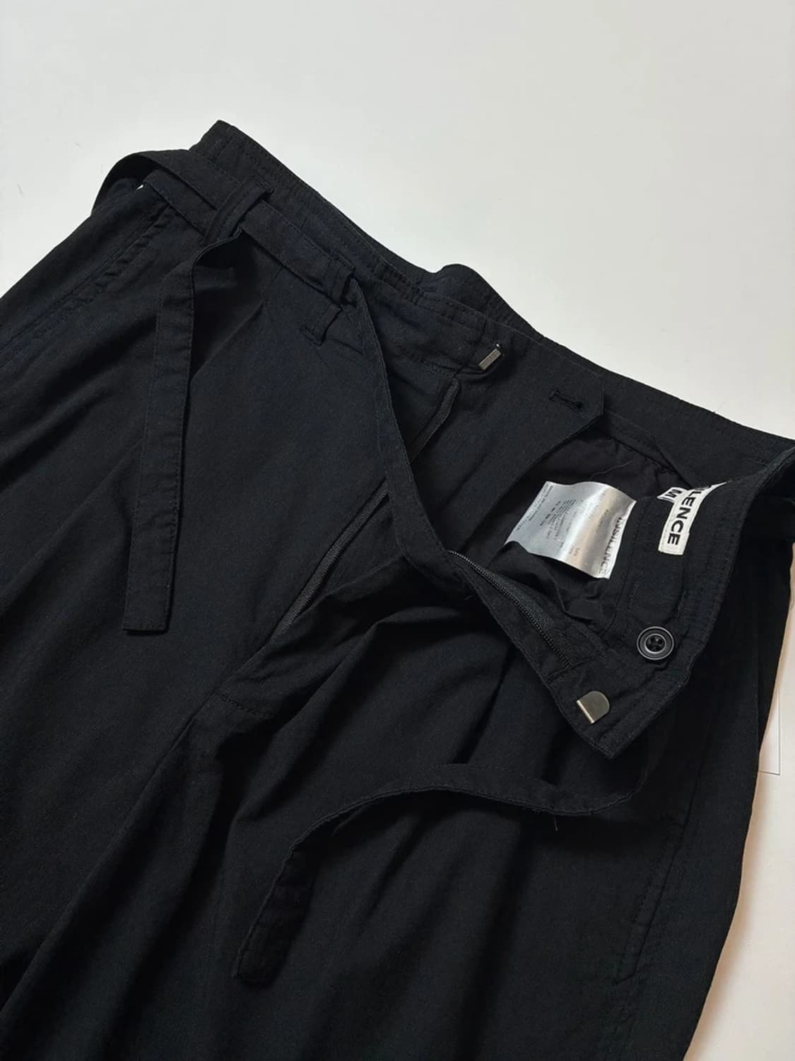 인사일런스 미니멀 벨티드 팬츠 PN9420 상품이미지4