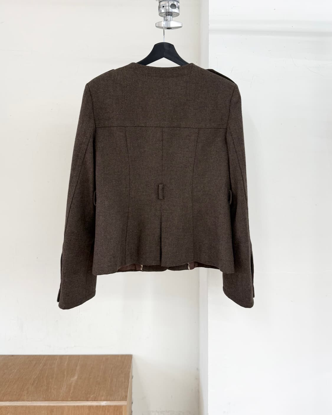 버버리 브라운 더블 포켓 버튼업 자켓 상품이미지6