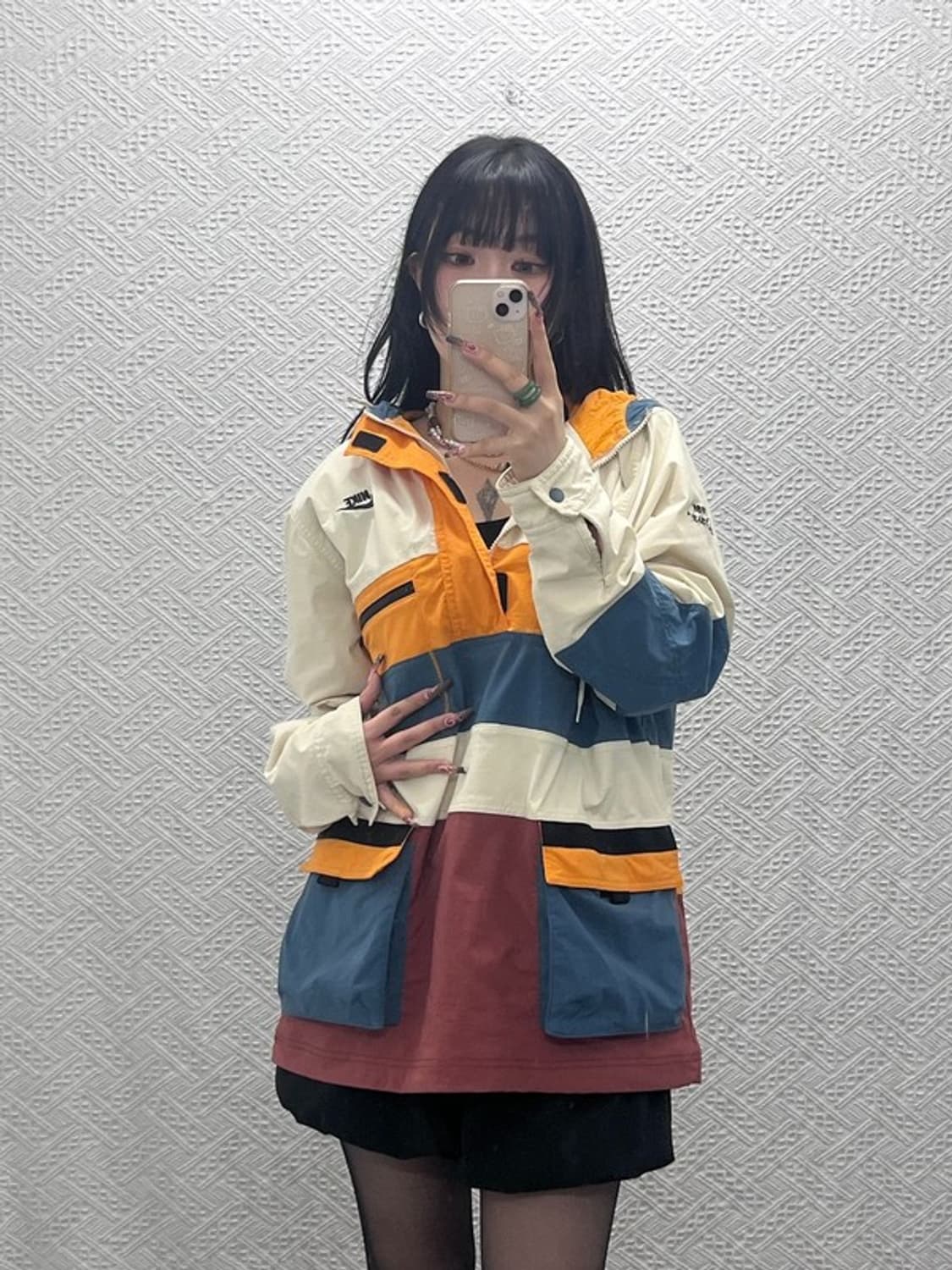 나이키 올드스쿨 레트로 트러커 바람막이 아노락 XL C11957 상품이미지2