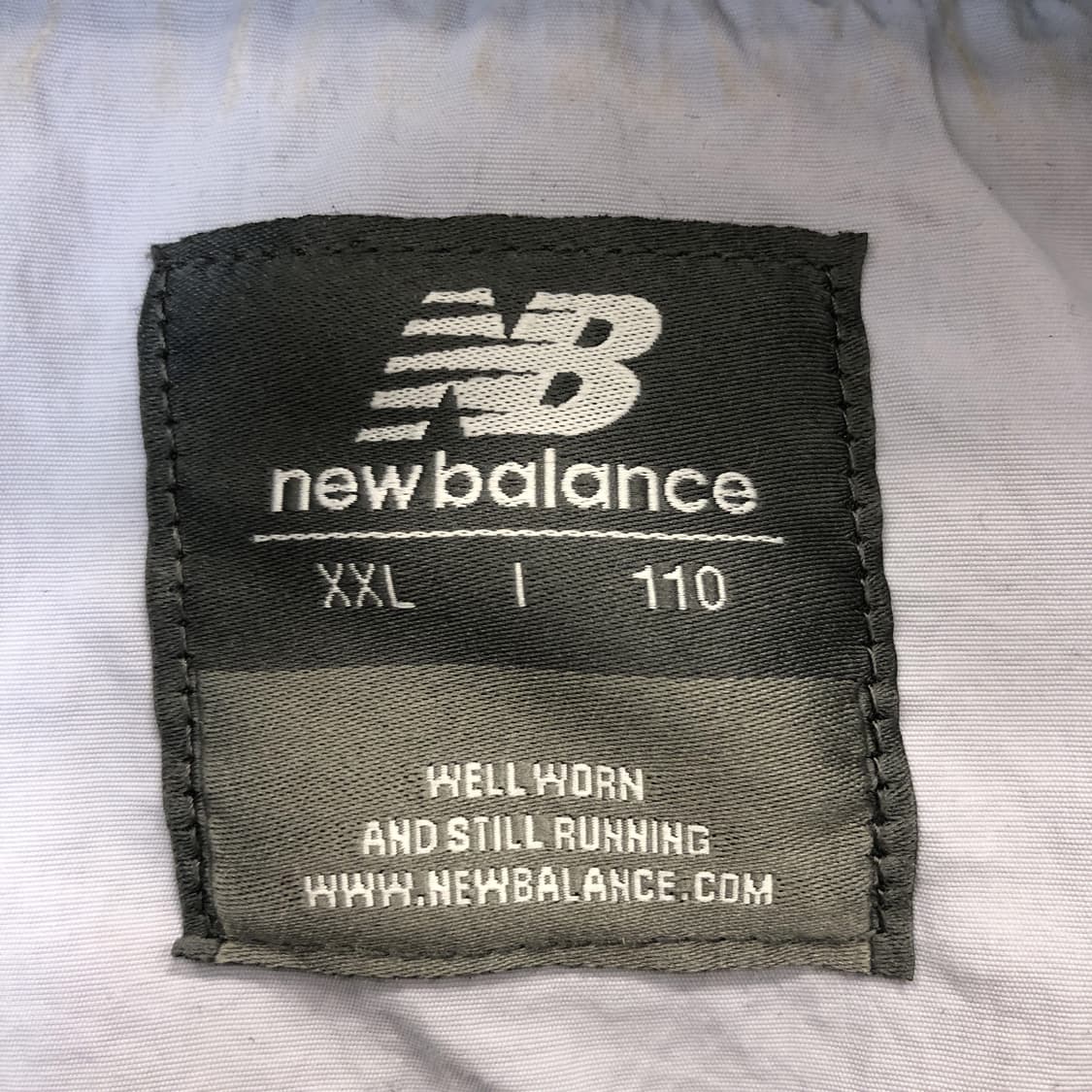 뉴발란스 컬러블록 우븐자켓 퍼플 110 상품이미지5