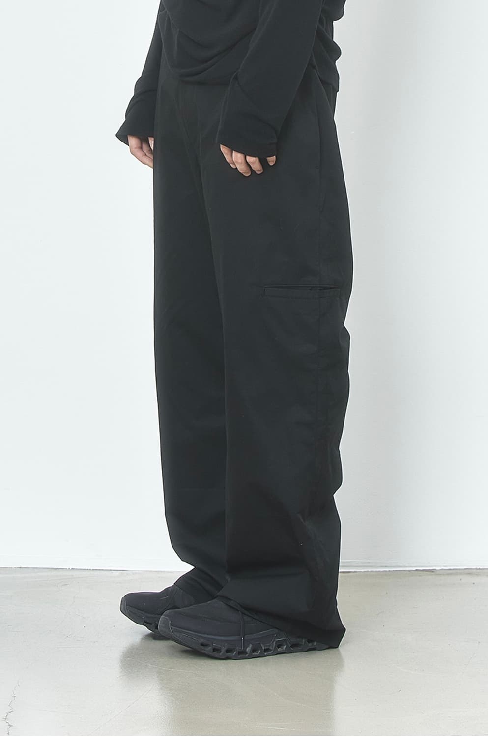 llud Incision Pocket Pants Black(L) 상품이미지2