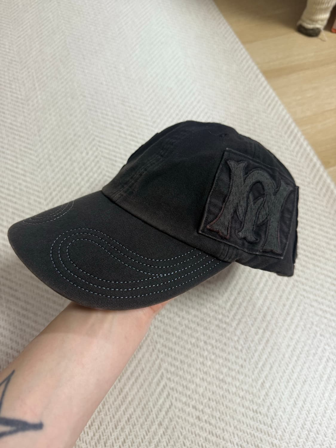 mpq 패치워싱볼캡 상품이미지1