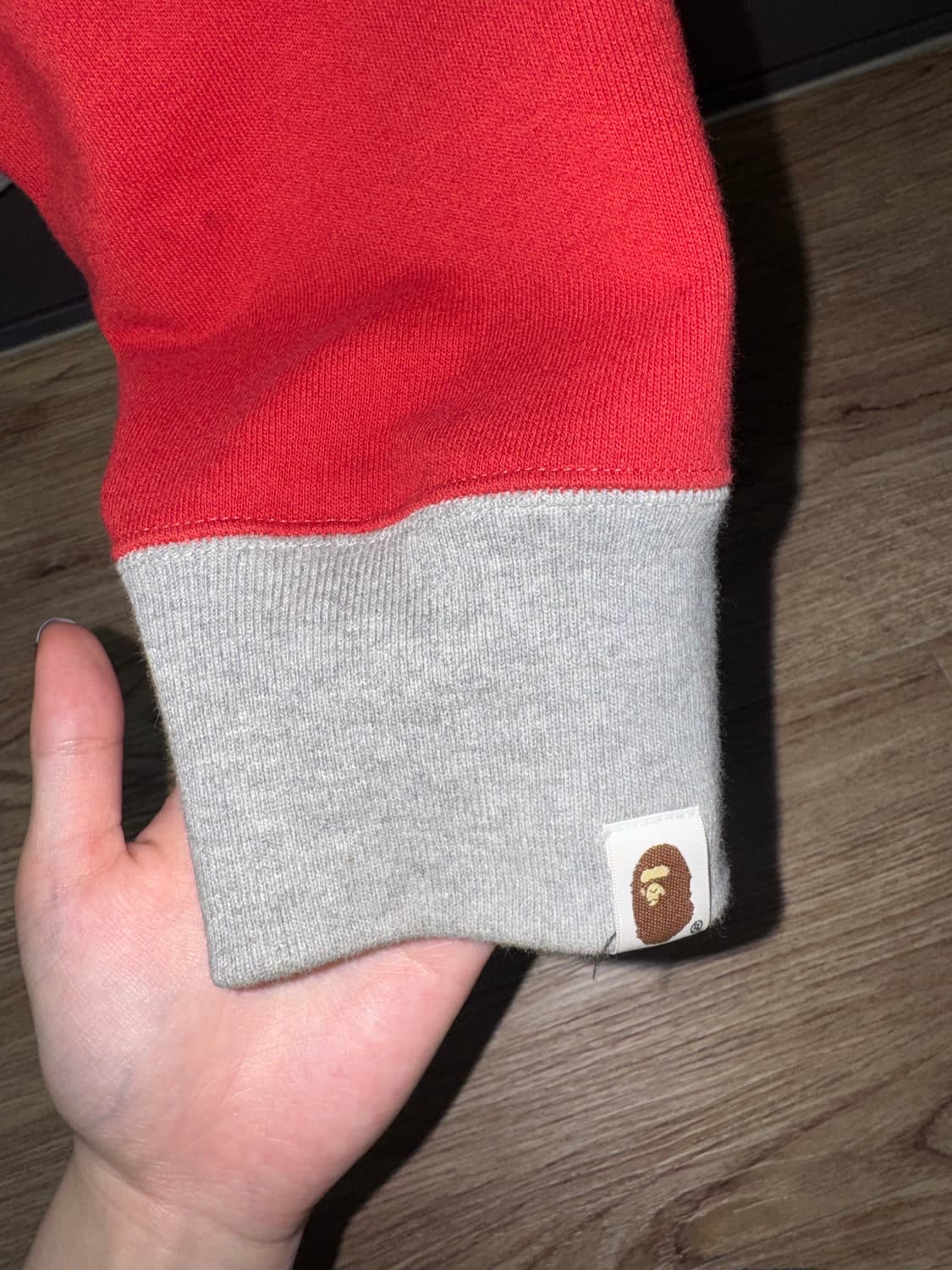 베이프 컬러 카모 후드집업 상품이미지4