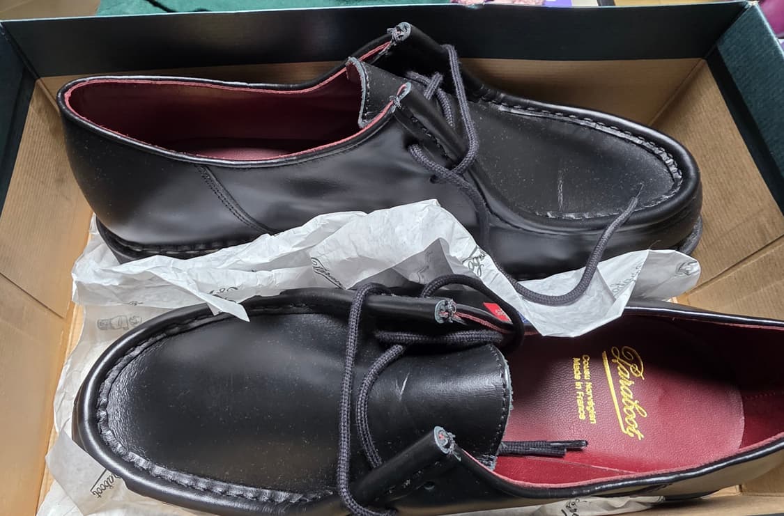 파라부트 미카엘 Lisse noir 290 (Eu44) 상품이미지2