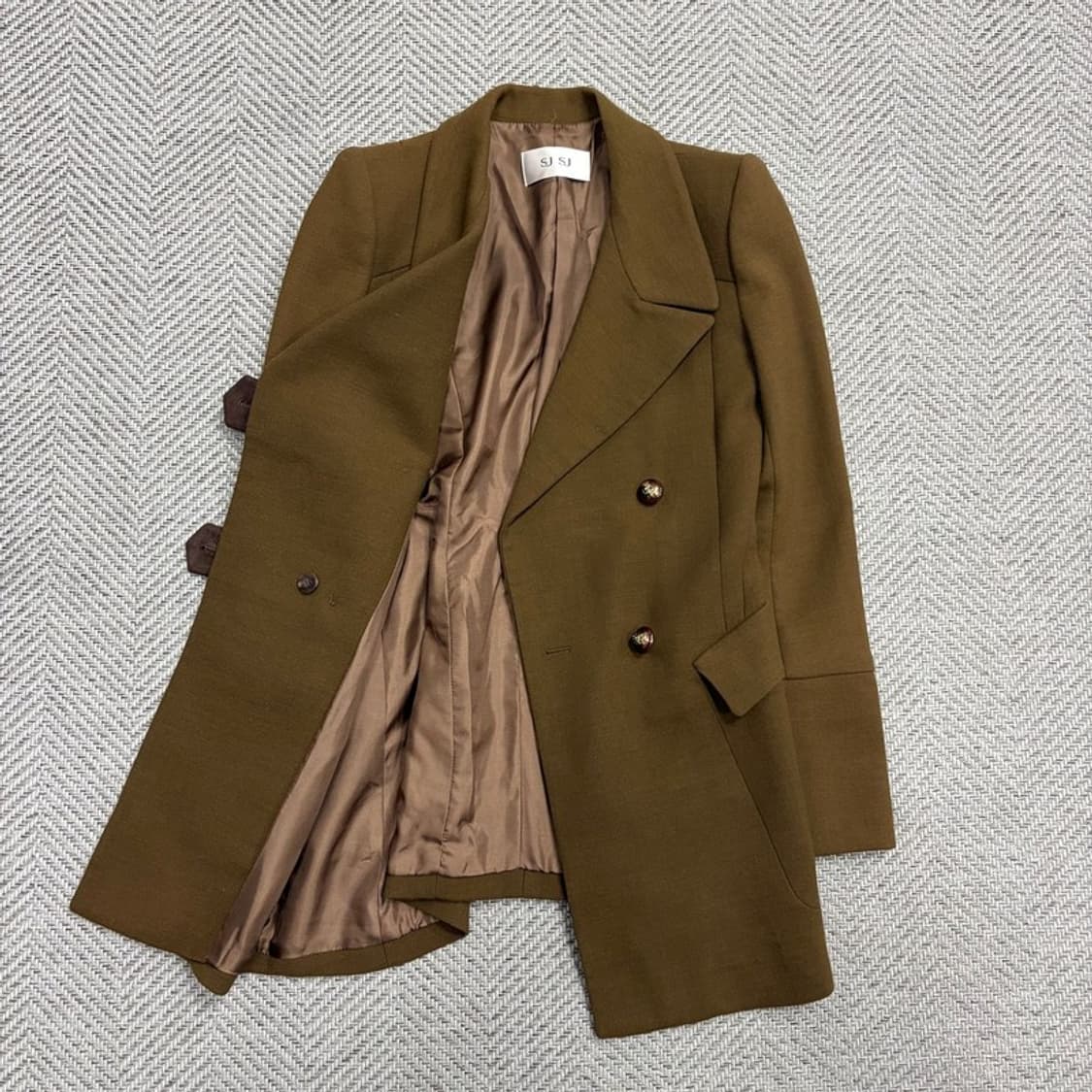 sjsj 울 블렌드 코트 v1836 상품이미지5