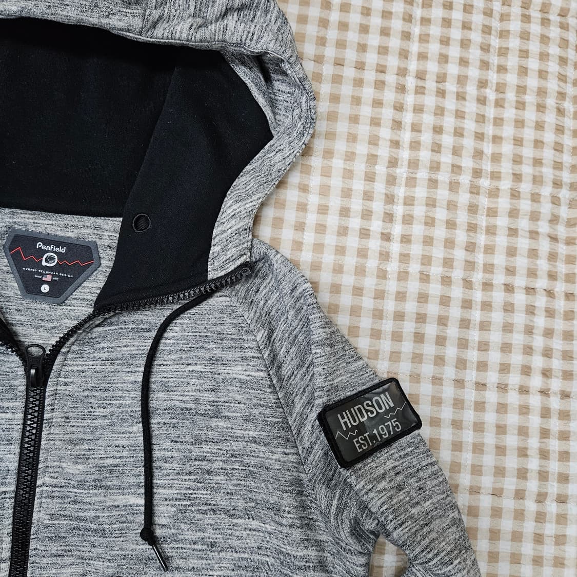 펜필드 기모 후드집업 남자100 상품이미지4