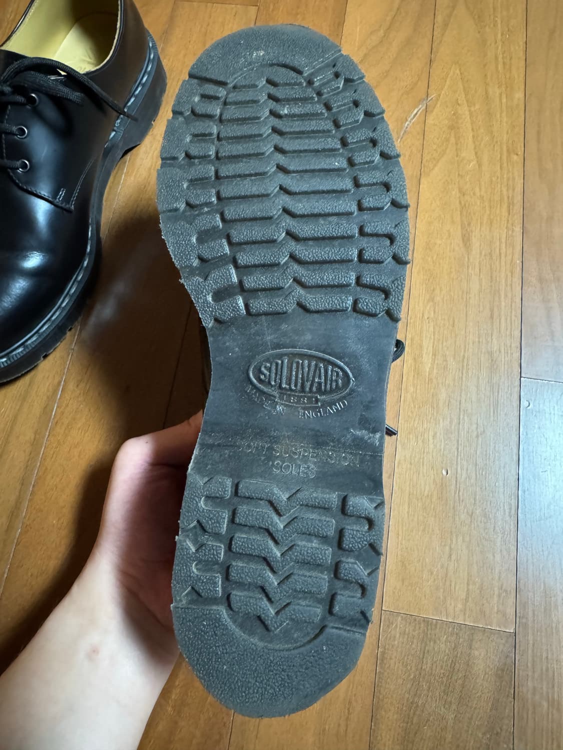 솔로베어 solovair 깁슨 더비 uk8 닥터마틴 상품이미지4