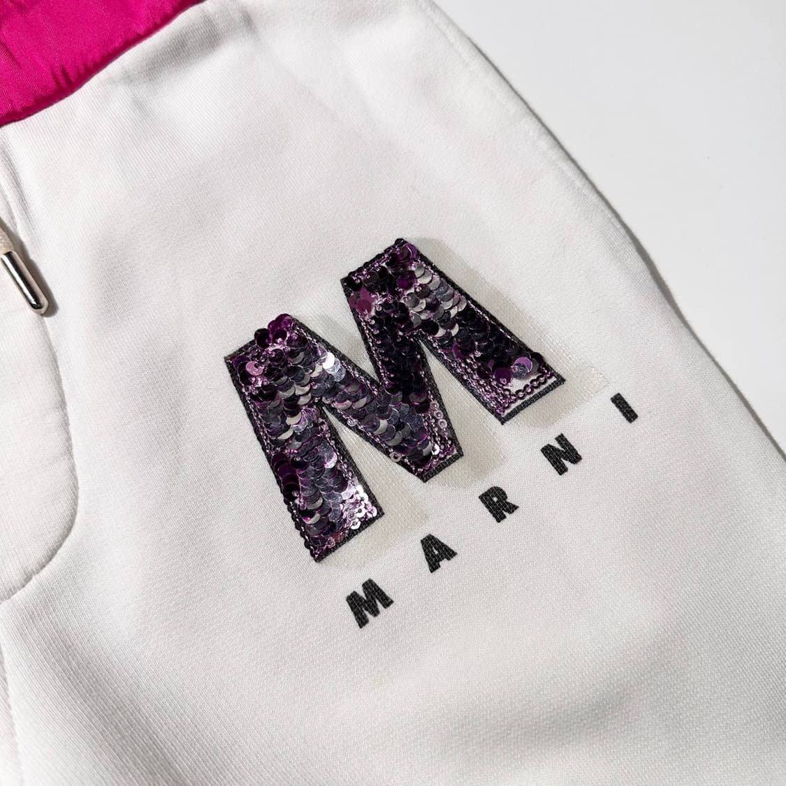 22ss 마르니 스팽글 로고 스웨트 조거 팬츠 상품이미지4