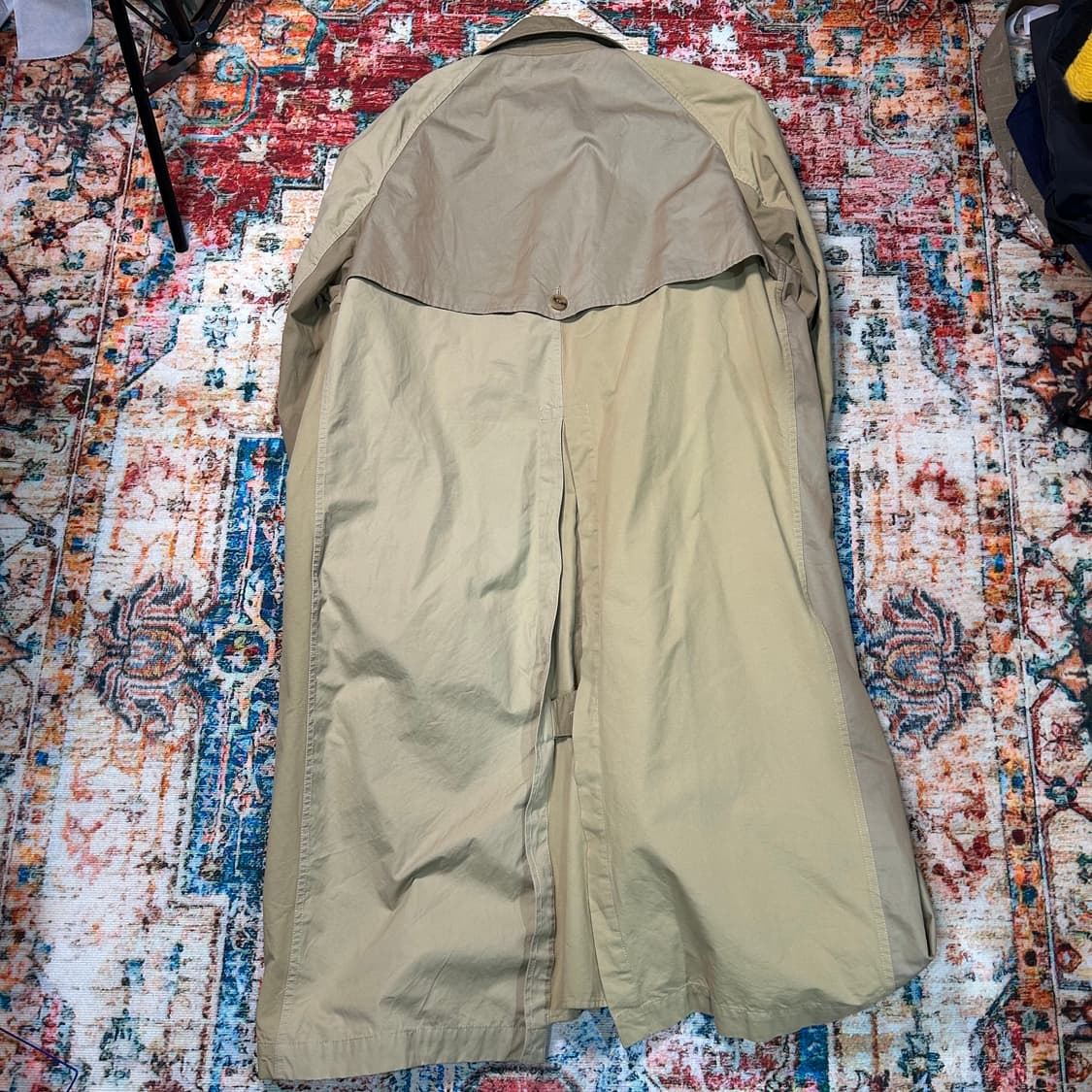 [2XL] 꼼데가르송 옴므 패치워크 트렌치코트 AD2021 상품이미지2