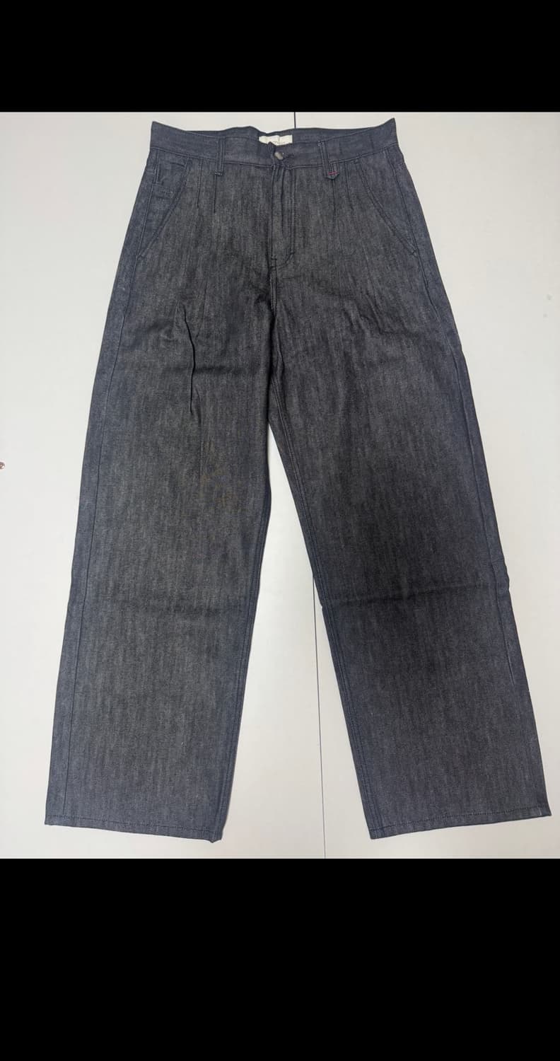 포트너스 투턱 와이드 블랙 진 상품이미지3