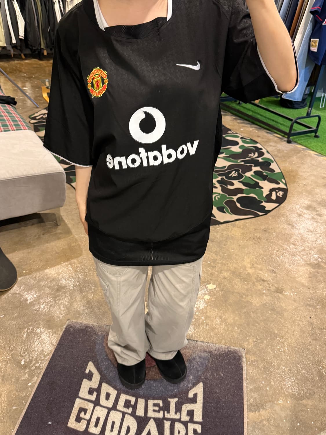 나이키 03-05 맨유 어웨이 노마킹 유니폼 상품이미지7