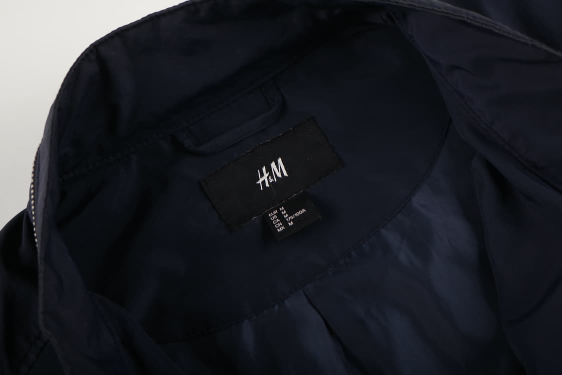 [M] H&M 나일론 바이커 자켓 상품이미지4