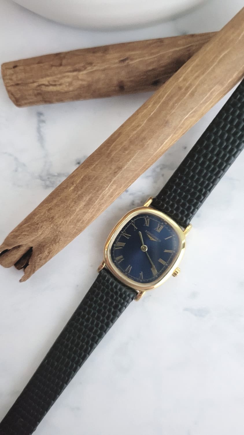 정품 론진 네이비 다이얼 쿼츠 드레스워치 상품이미지7