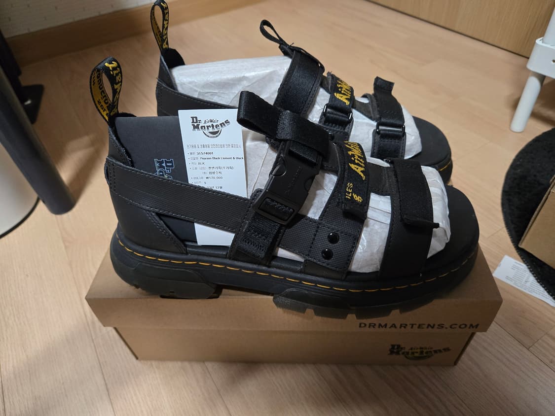 [280,Uk9] 닥터마틴 피어슨 샌들 상품이미지2