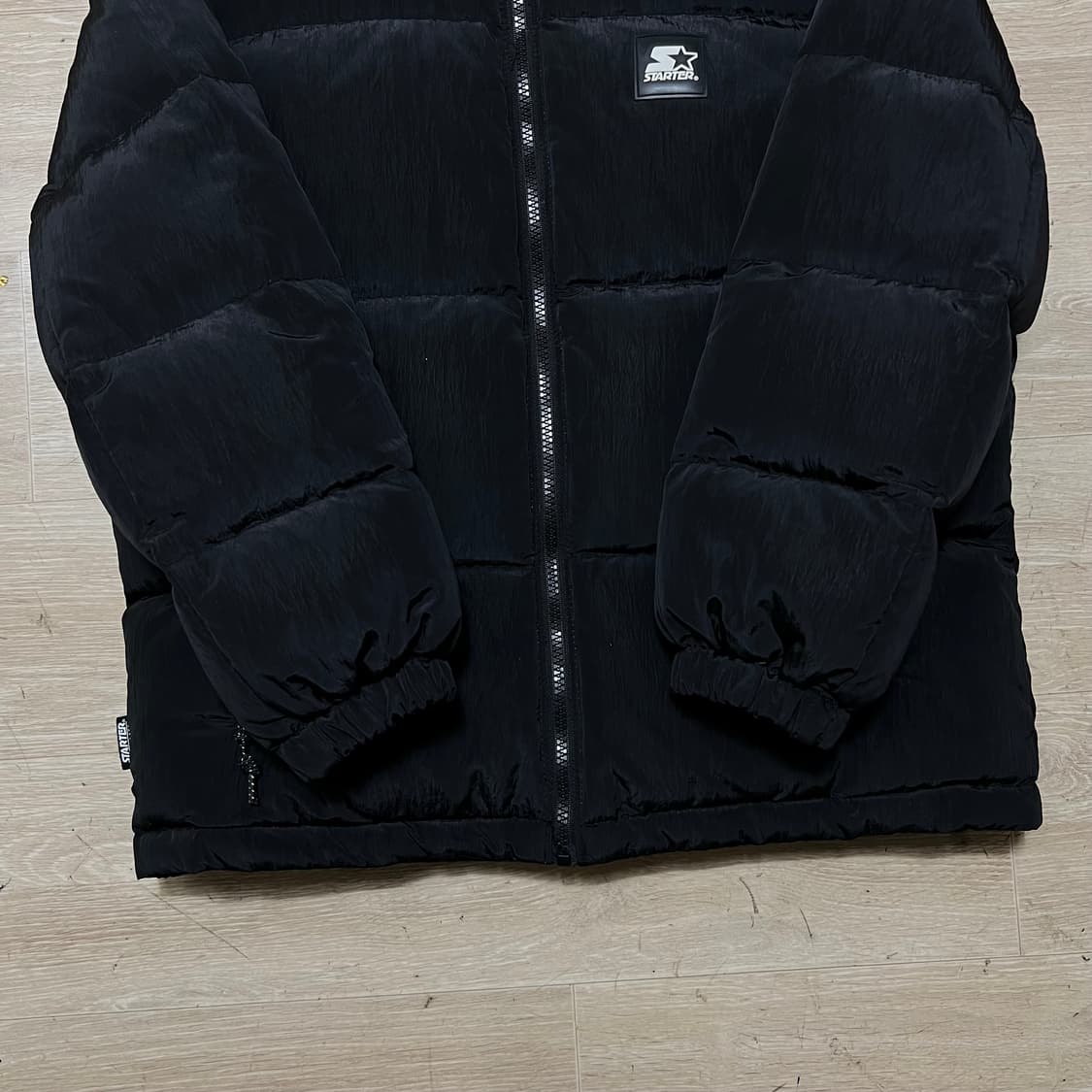 스타터 키즈 덕다운 와펜 푸퍼 패딩 점퍼 [블랙] 155 상품이미지3