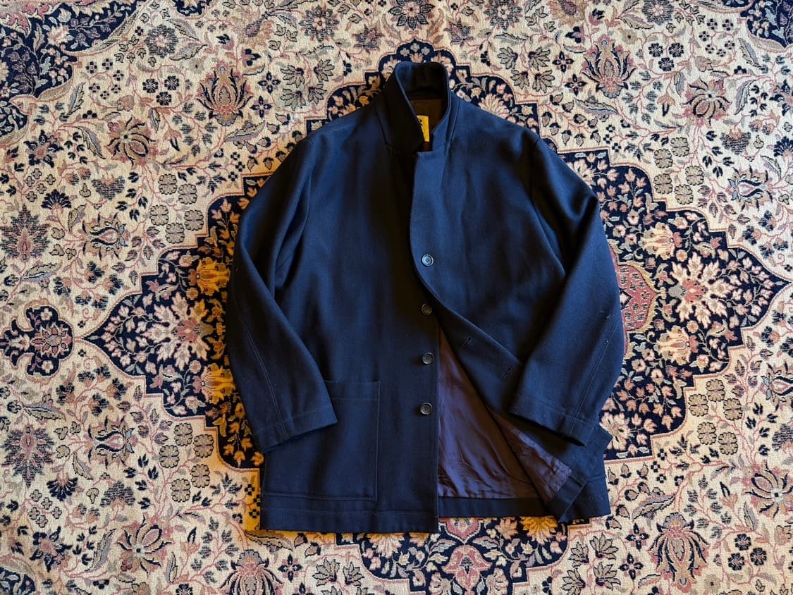 이세이미야케 HAI 네이비플란넬 자켓 남성100 상품이미지4