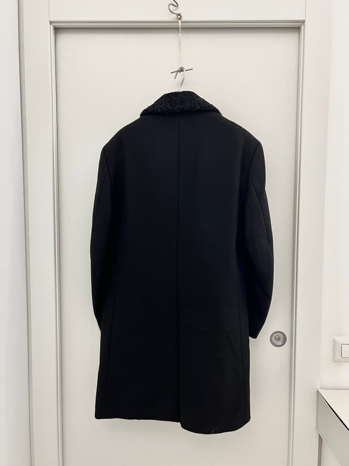 프라다 2012fw 빌런 블랙 코트 상품이미지4