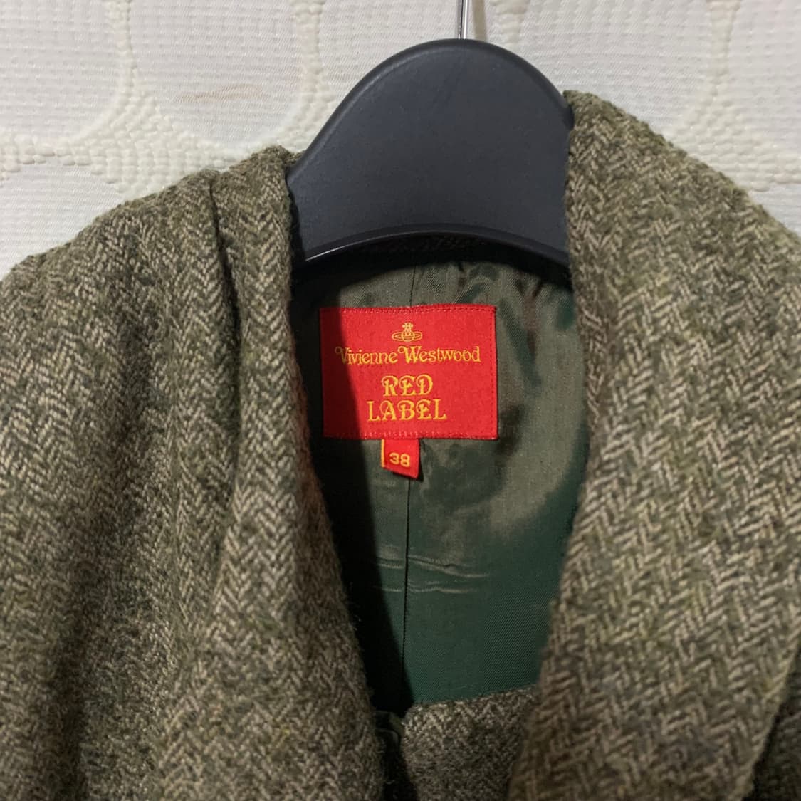 vivienne westwood 울 머플러 코트 상품이미지7