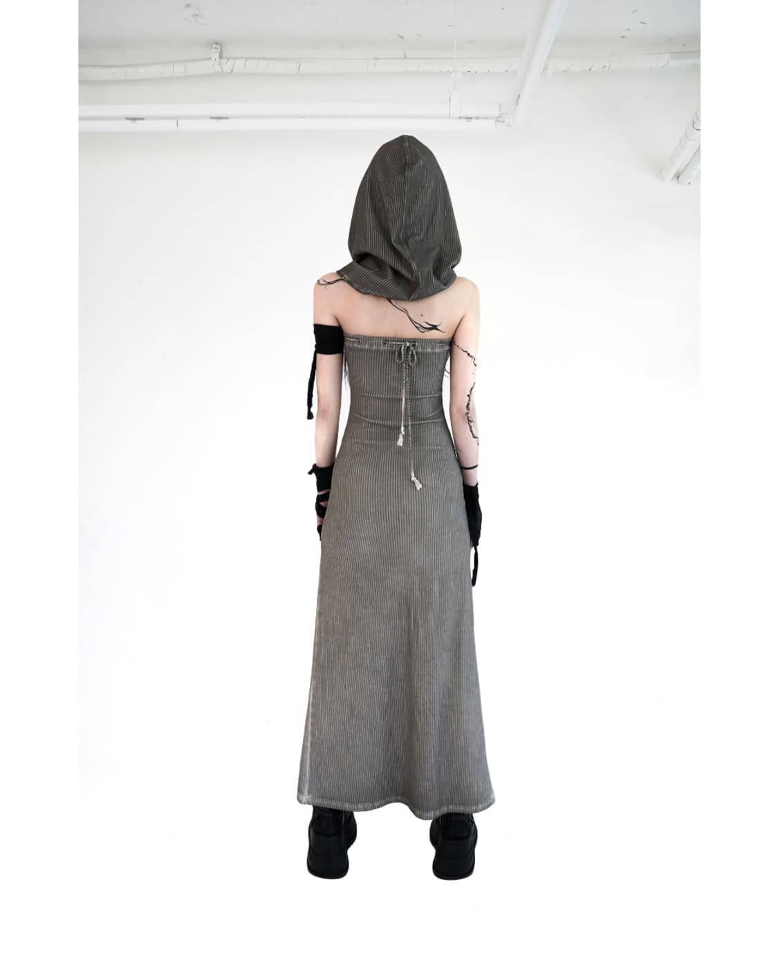 bonienkiye Washing hoodie dress 상품이미지3