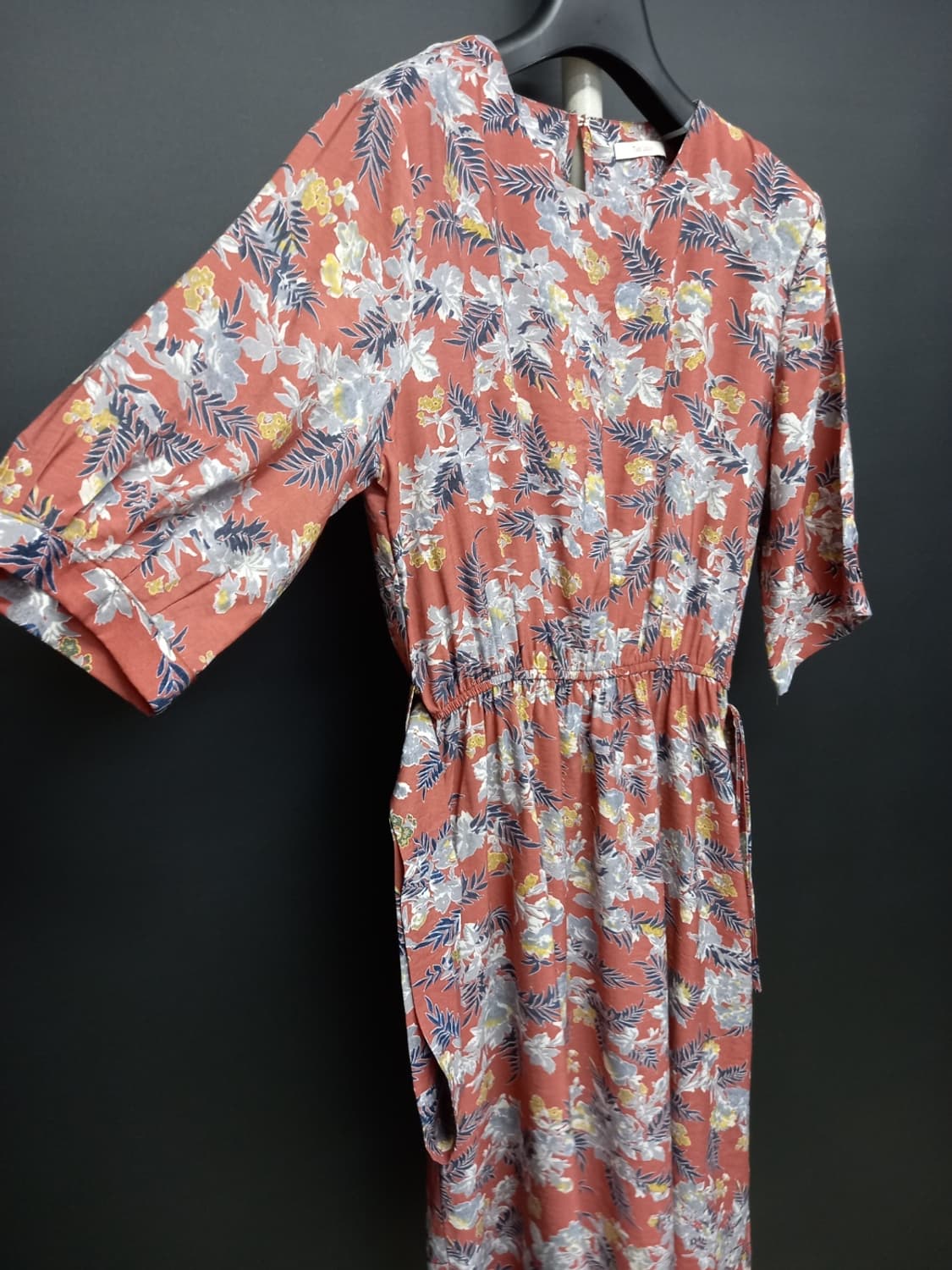 더 아이잗 춘하 레이온 맥시 롱 원피스 F 33-66 상품이미지4