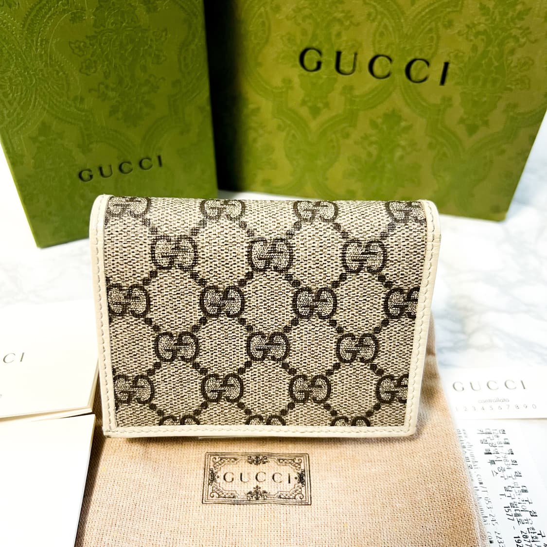 구찌 홀스빗 1955 카드지갑 상품이미지2