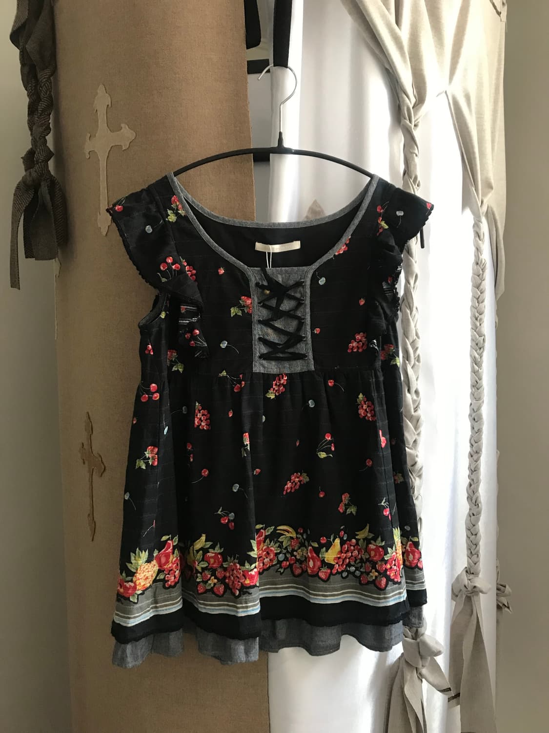 vintage pattern sleeveless 상품이미지1