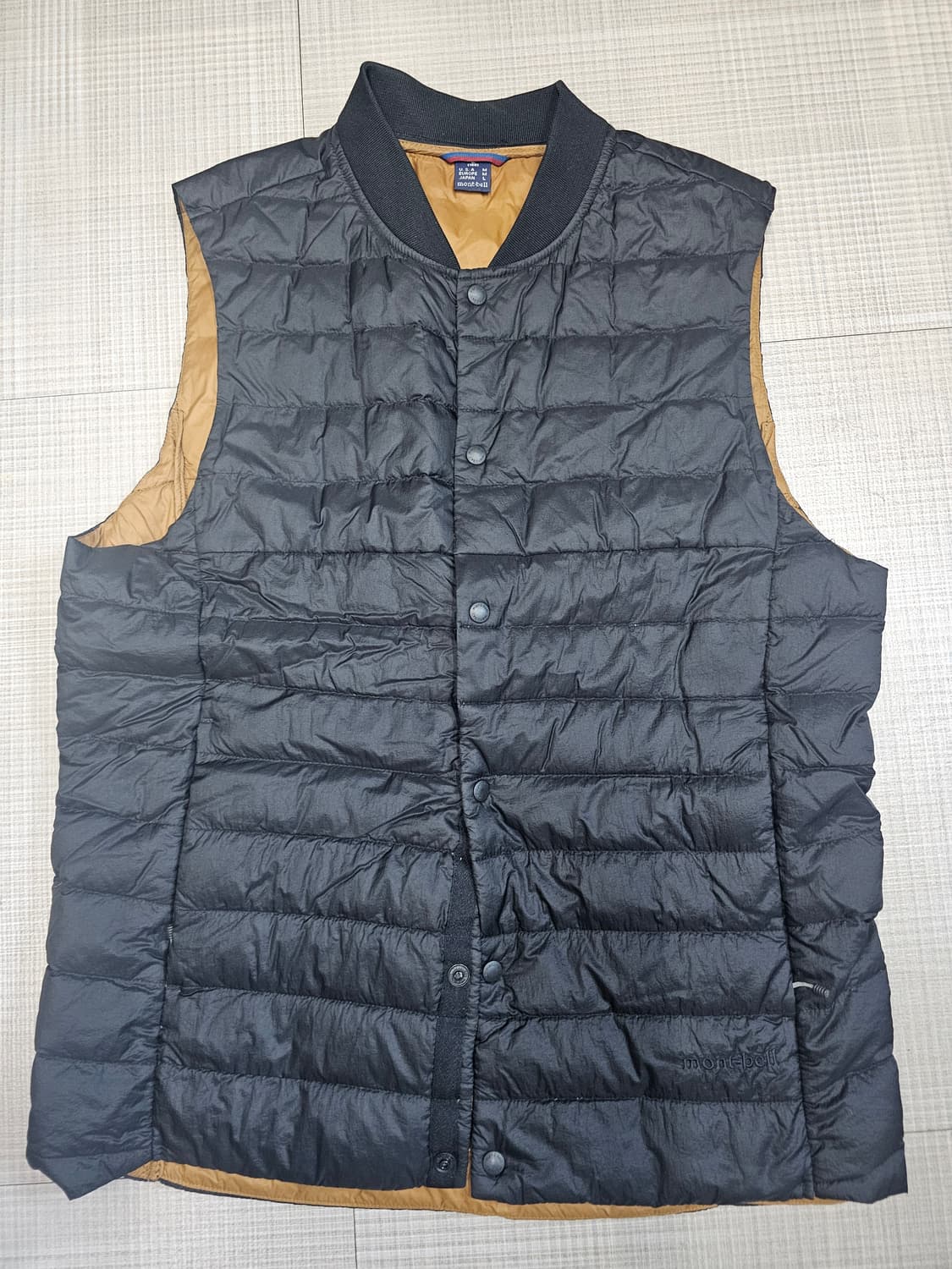 몽벨 구스다운 패딩 쪼끼 상품이미지1