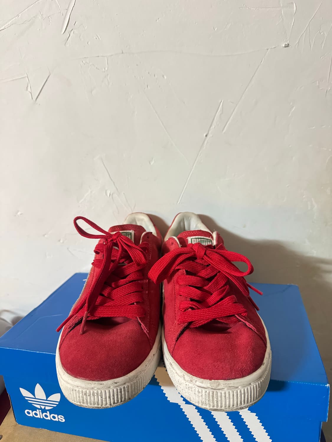 퓨마 스웨이드 레드 판매 상품이미지2