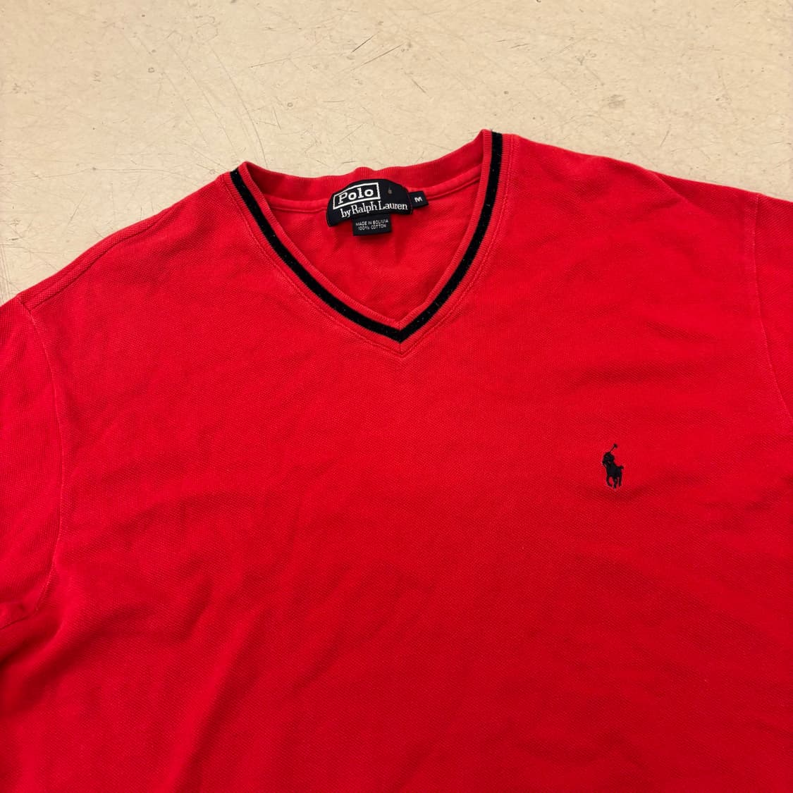 폴로 랄프로렌 포니 브이넥 반팔티 상품이미지2