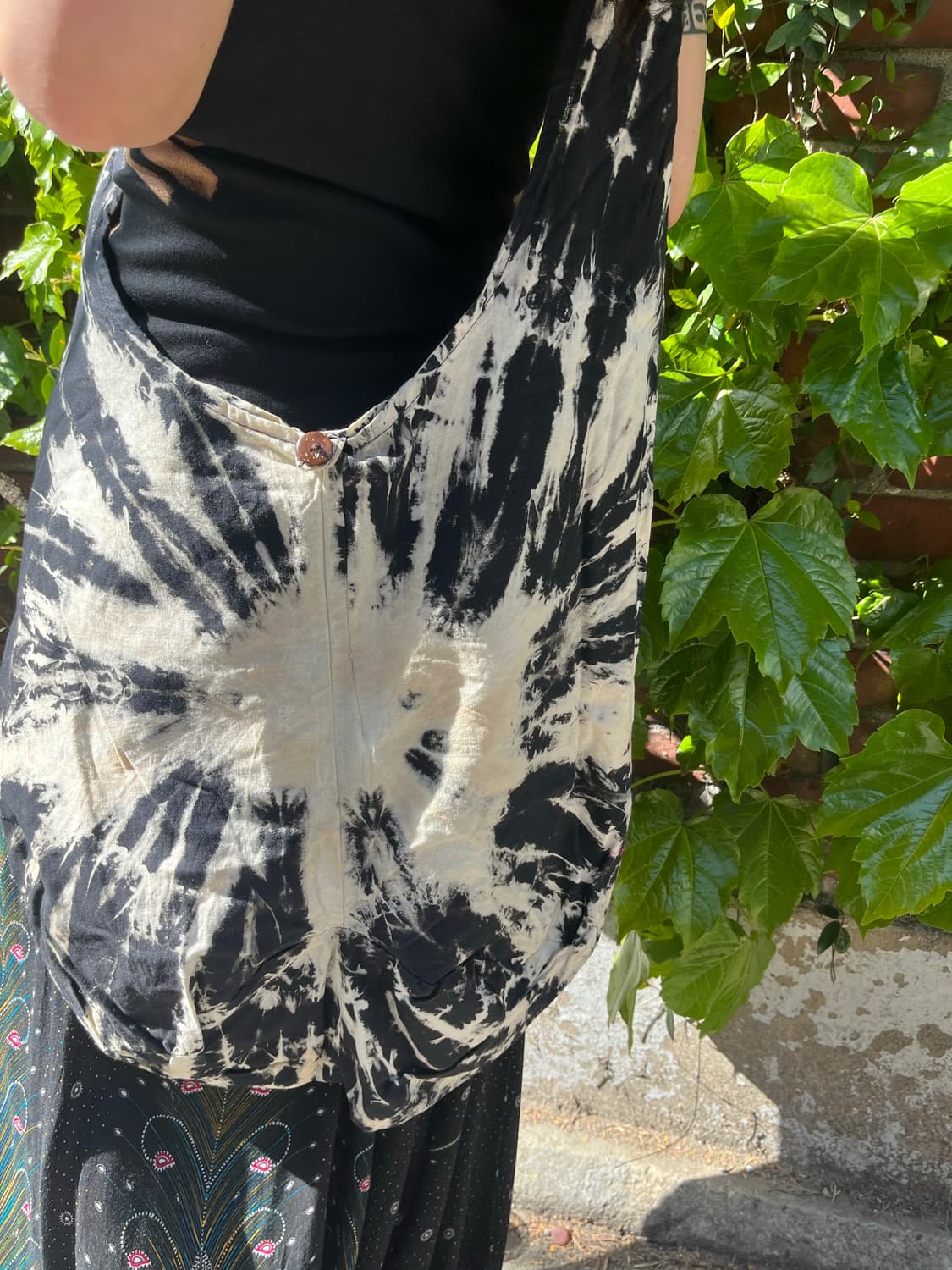 블랙 타이다이 크로스백 상품이미지4