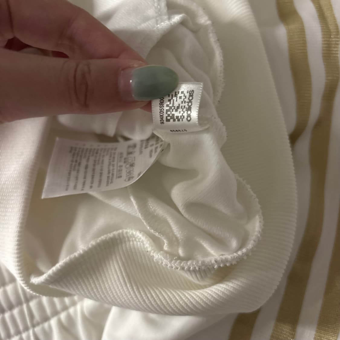 아디다스 화이트 골드 져지 세트 상품이미지3