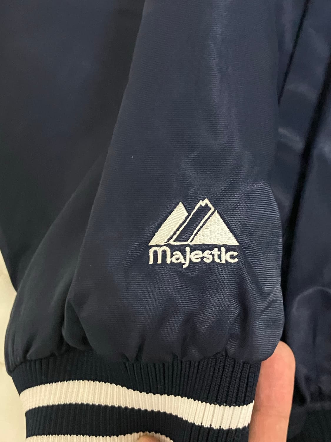 마제스틱 뉴욕 양키스 스타디움 자켓 XXL 상품이미지4