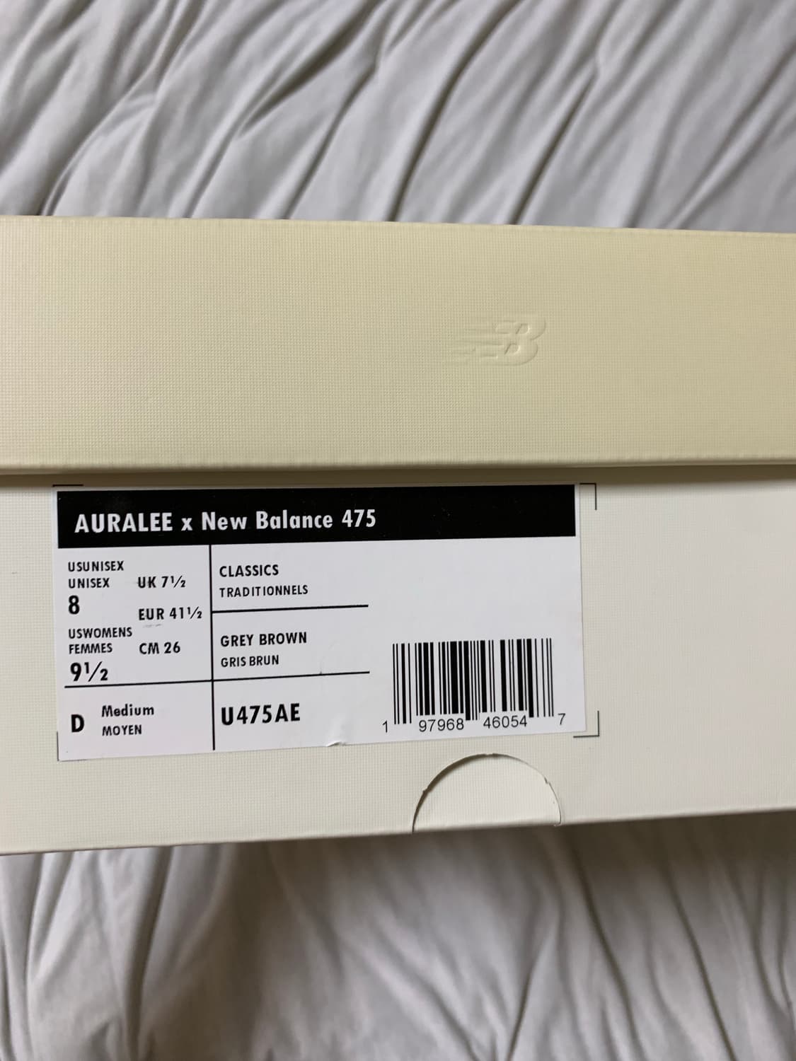 260 뉴발란스 오라리 475 런던 포그 타우페 그레이 상품이미지2