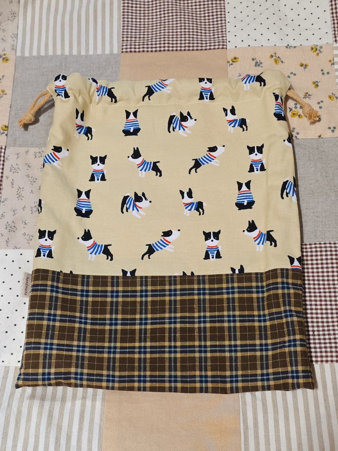 핸드메이드 세로가 긴 파우치 상품이미지7