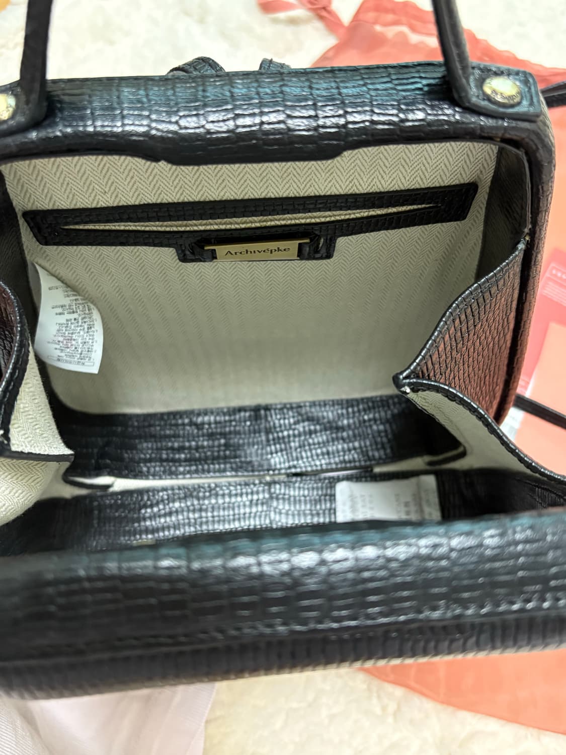 아카이브앱크 쉘틴 백팩 리자드 상품이미지3