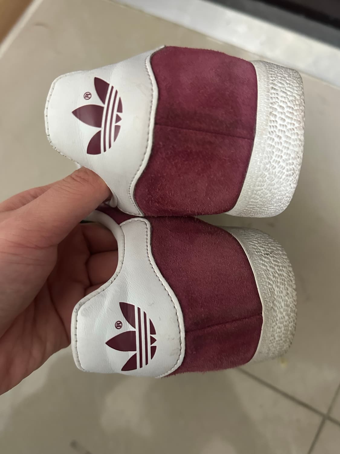 아디다스 가젤 버건디 250 상품이미지3