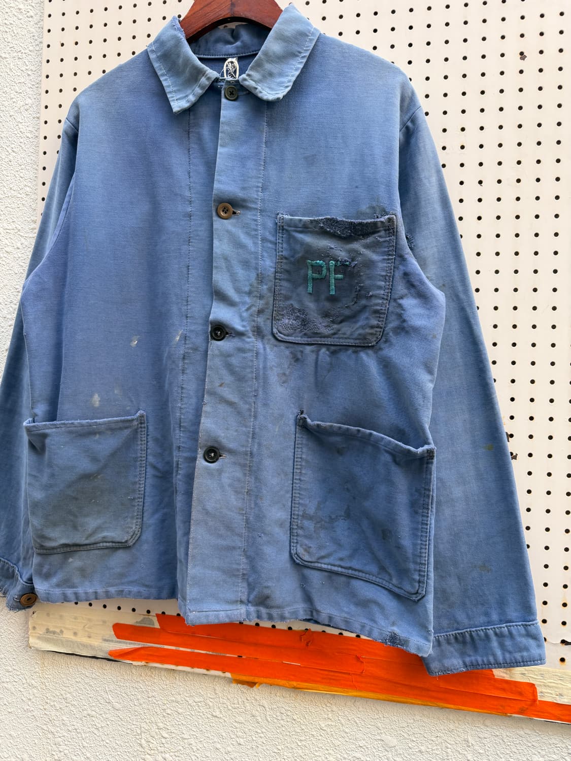 FADED DIRTY WASHED MOLESKIN 몰스킨 프렌치워크자켓 상품이미지5