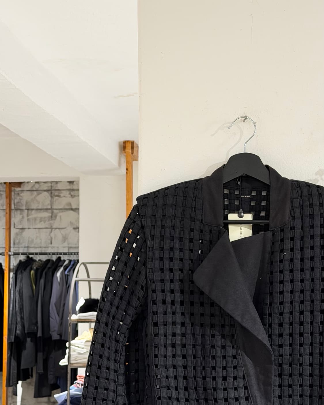 이자벨 마랑 블랙 스퀘어 컷아웃 블레이저 자켓 상품이미지2