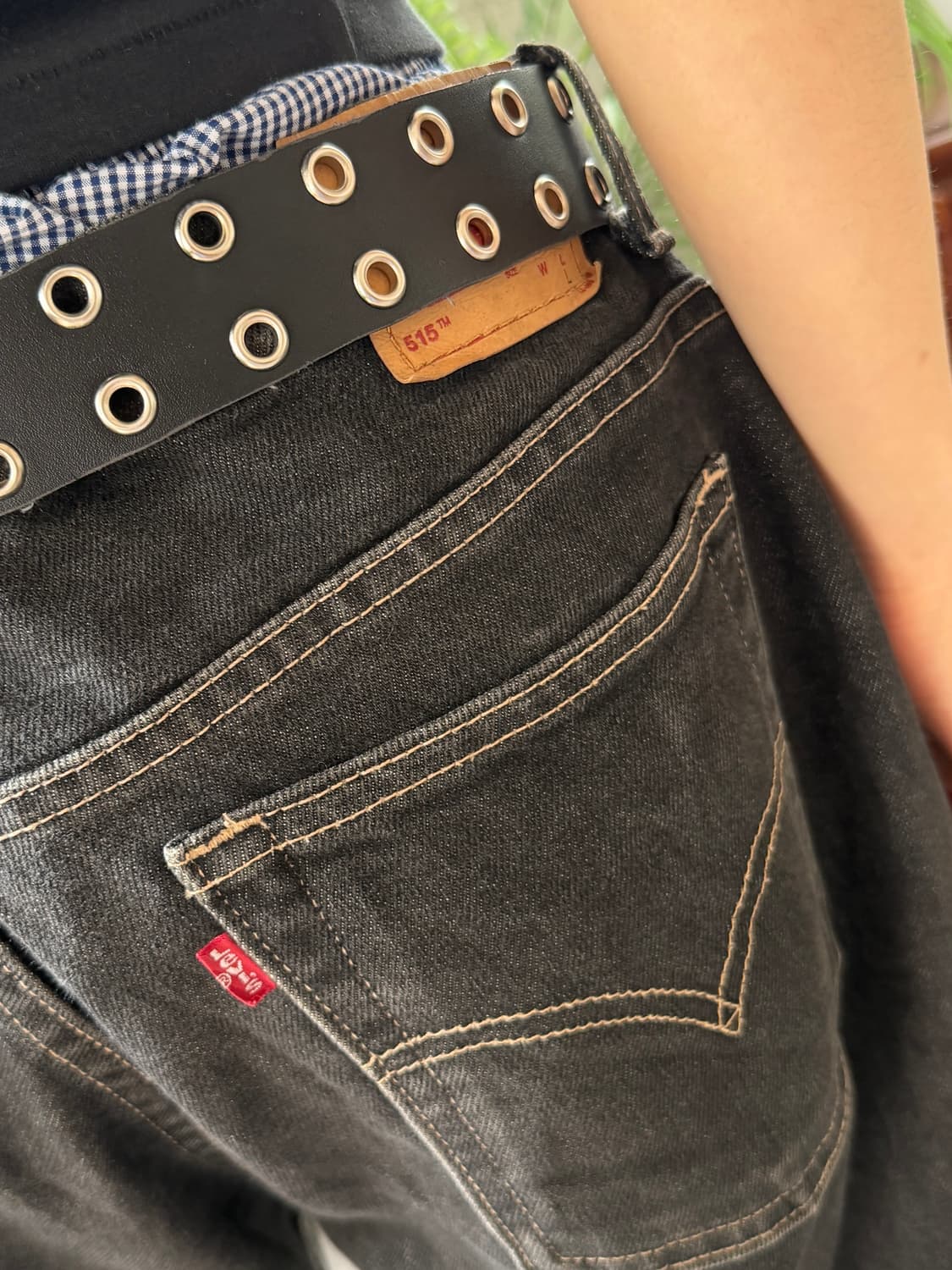 리바이스 515 부츠컷 블랙 상품이미지7