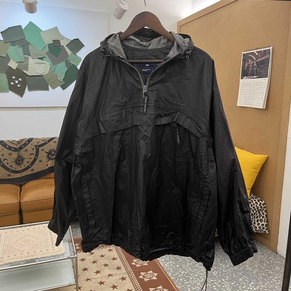 폴로 랄프로렌 올드스쿨 레트로 테크웨어 아노락 바람막이 L C10010 상품이미지3